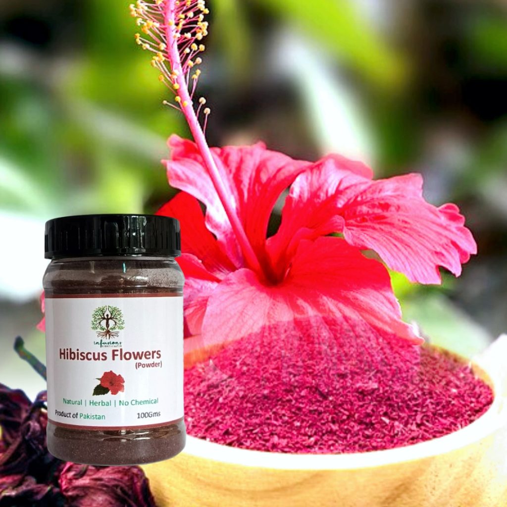 Hibiscus Tea (Gudhal) – Natural & Caffeine Free by Infusions Pakistan